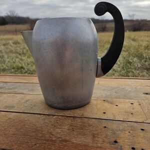 VTG Wear-ever Hallite Percolator Coffee Pot #3088 Copper Top Farmhouse